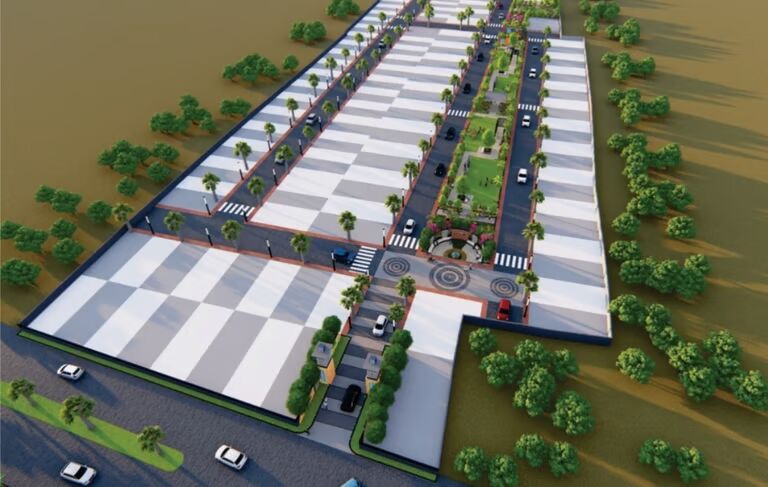 wide internal roads at Shashwat Corridor Extension project