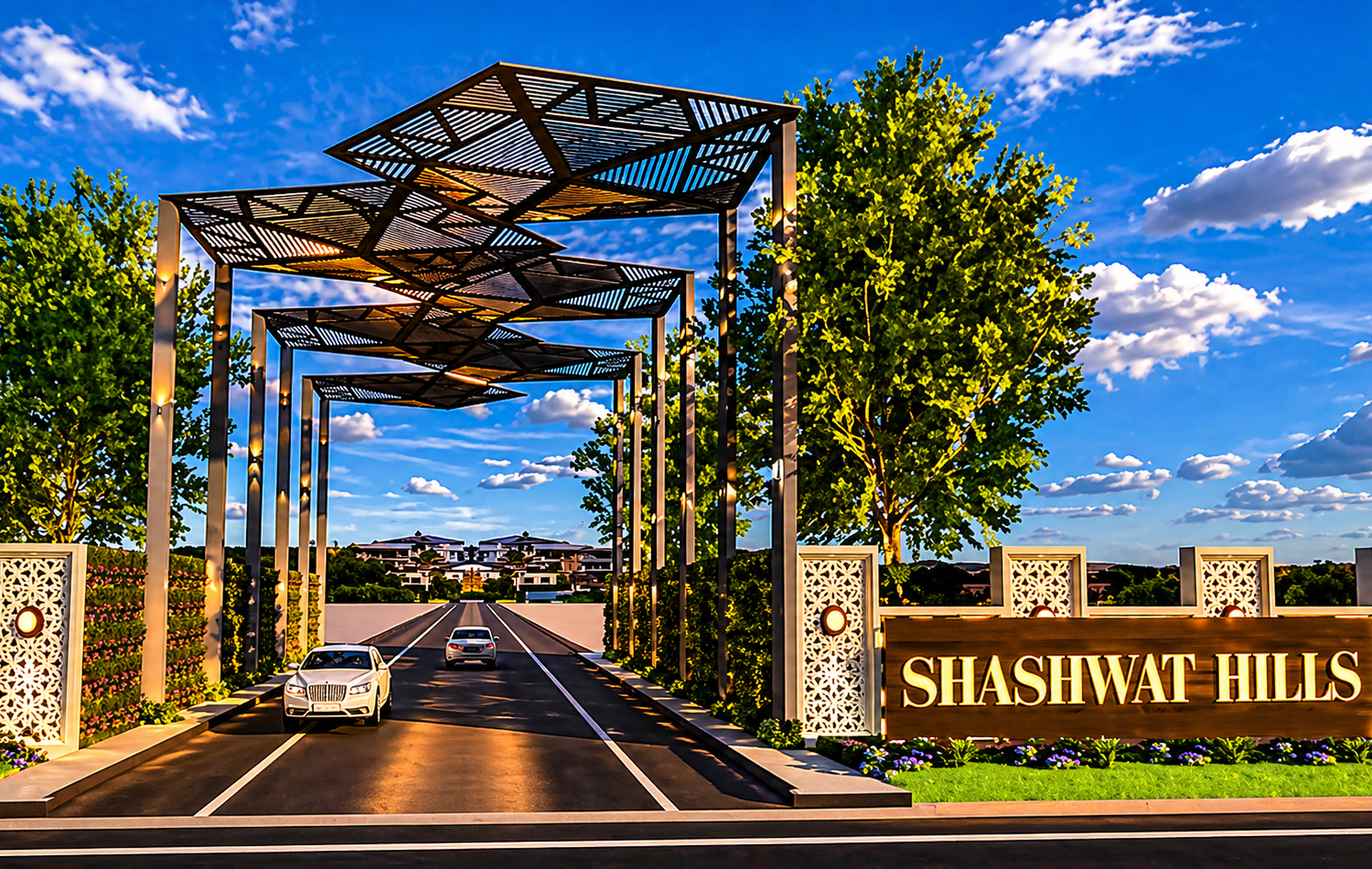 Shashwat Hills premium residential plots with modern amenities